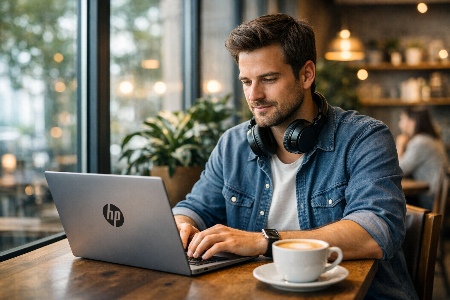 Работа из кафе